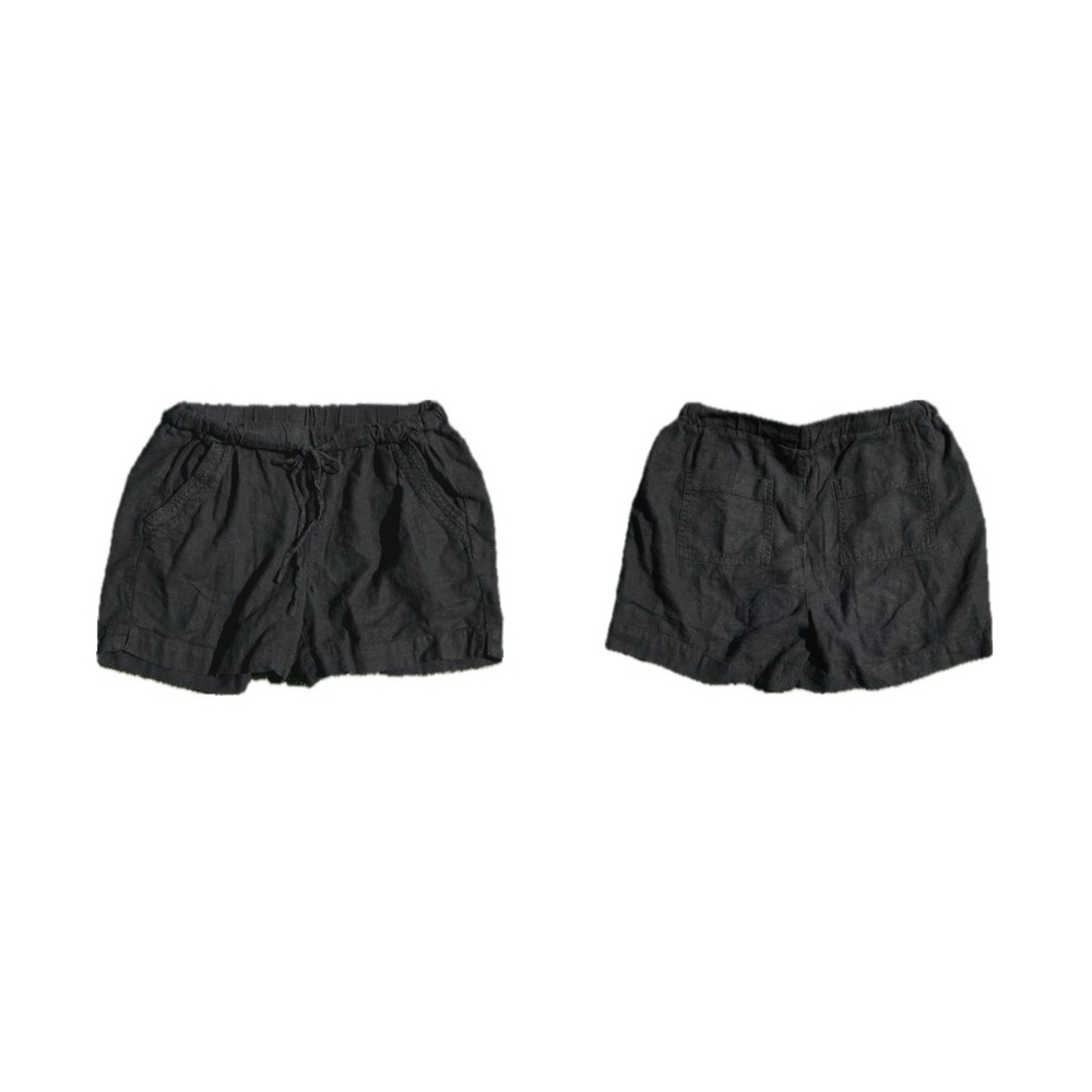 Black Casual Shorts